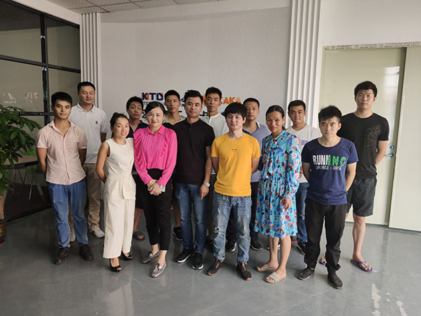 Group photo of excellent employees