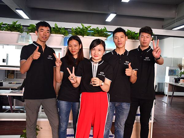 Group photo of the sales team