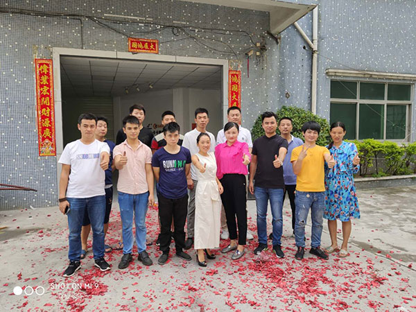 Group photo of excellent employees