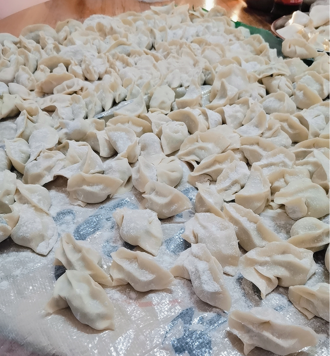 Warm dumplings in the cold winter
