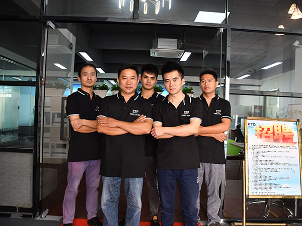 Group photo of the R&D technical team